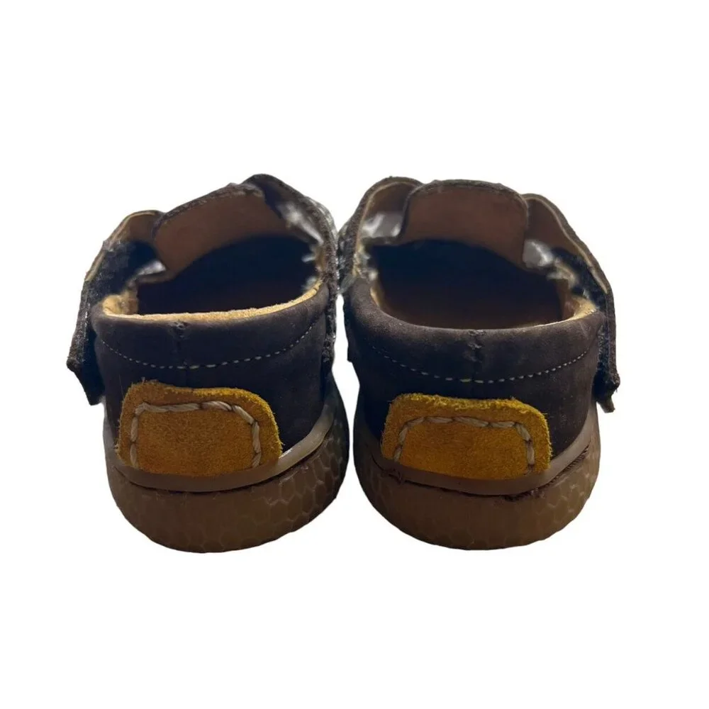 Livie & Luca Sz 5 Brown Suede Leather Shoes